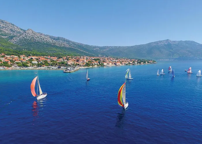 Appartement Beautiful In Dingac With Swimming Pool Gornji Dingač